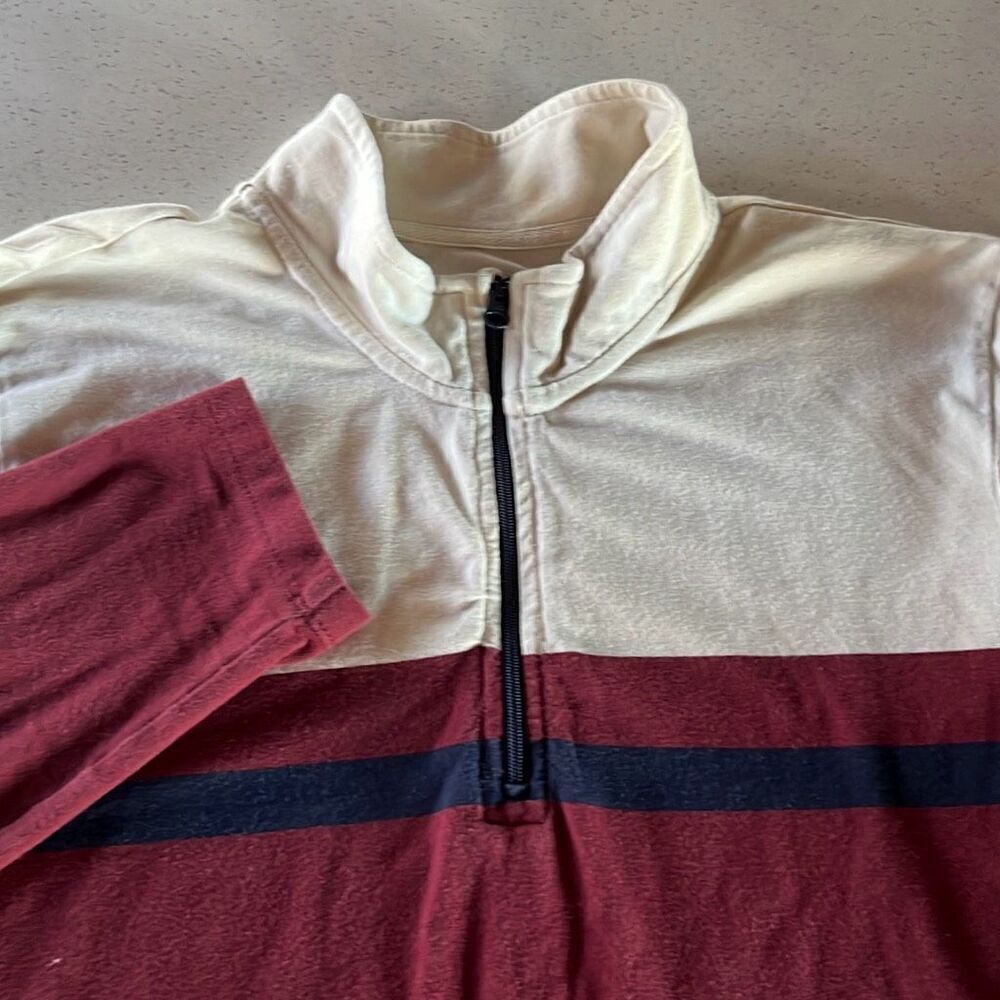 Marine Layer x Lost & Found Holiday 2021 1/4 Zip Pullover Mens L
